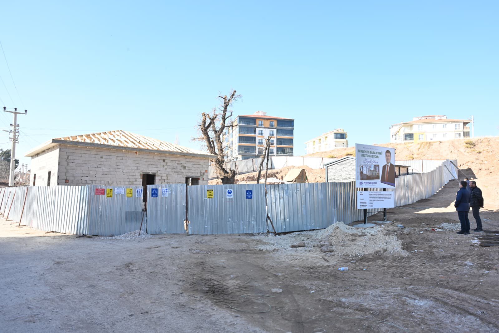 TERLEMEZ BABA TÜRBESİ VE MESCİT’İNDE YENİLEME ÇALIŞMALARI BAŞLADI